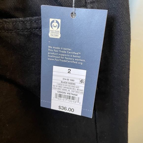 127. Universal Thread, Super Wide Leg Jeans, Size 2, NWT - Picture 2 of 6